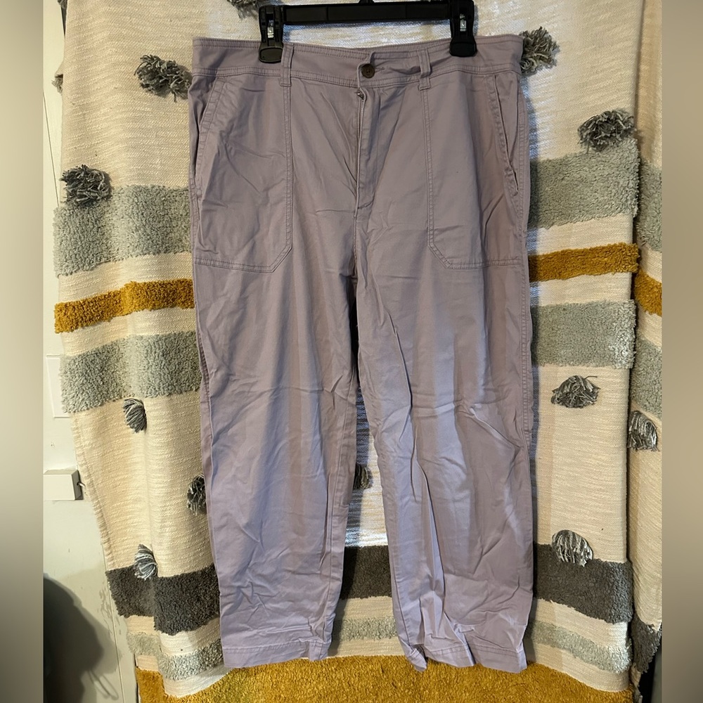 Gap Women’s Girlfriend Khakis - Size 18 - Lilac